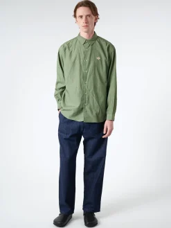 Danton - Ripstop Work Shirt in Olive
