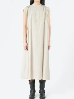 Danton - Sleeveless Dress in Greige