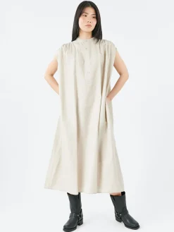 Danton - Sleeveless Dress in Greige