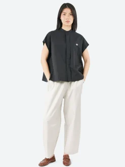 Danton - Sleeveless Shirt in Black