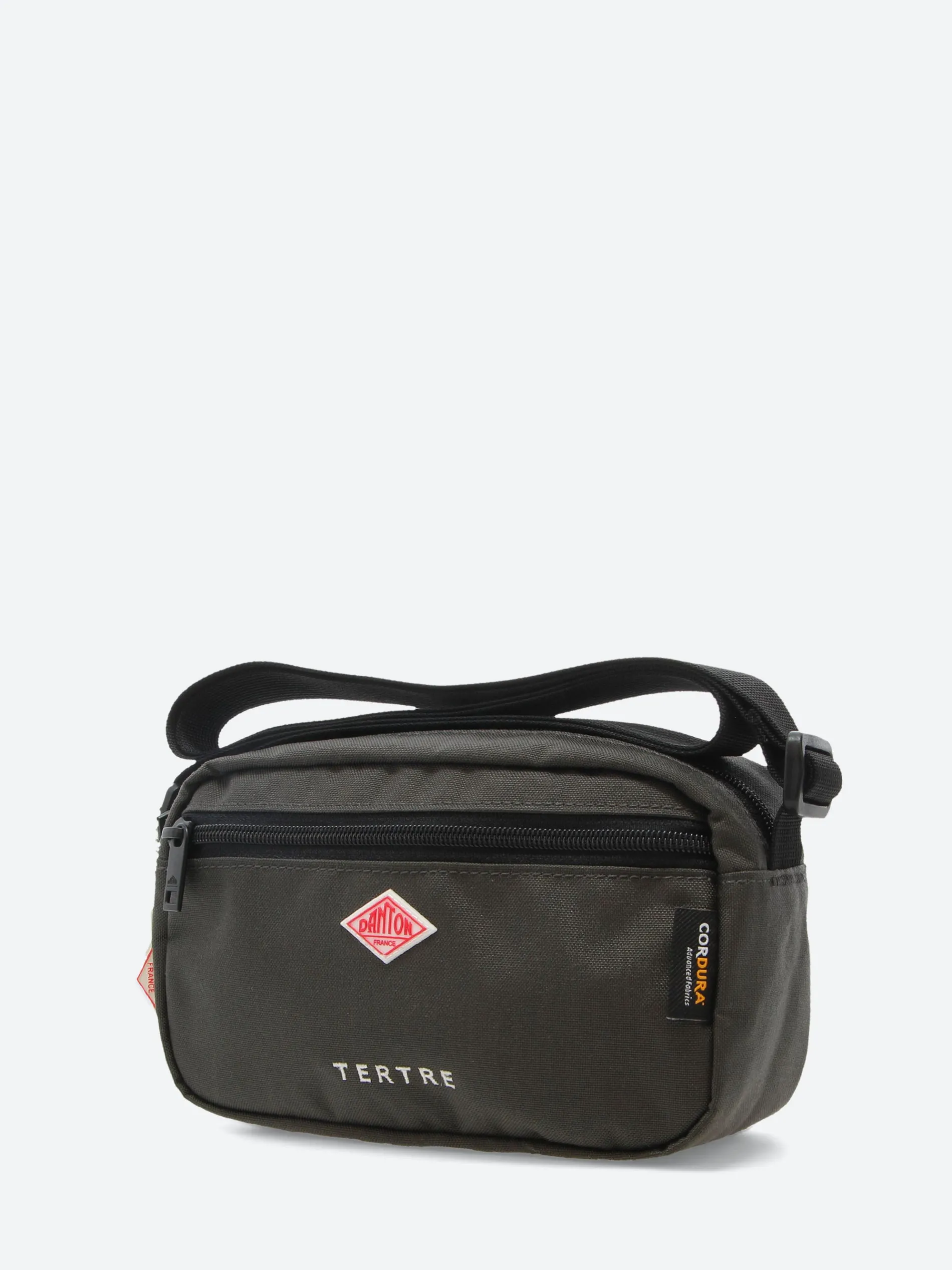 Danton - Tertre Cordura Canvas Shoulder Pouch in Dark Grey