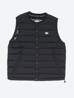 Danton - Women's Inner Down Crewneck Vest in Black