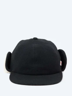 Danton - Wool Boa 6 Panel Hat in Black