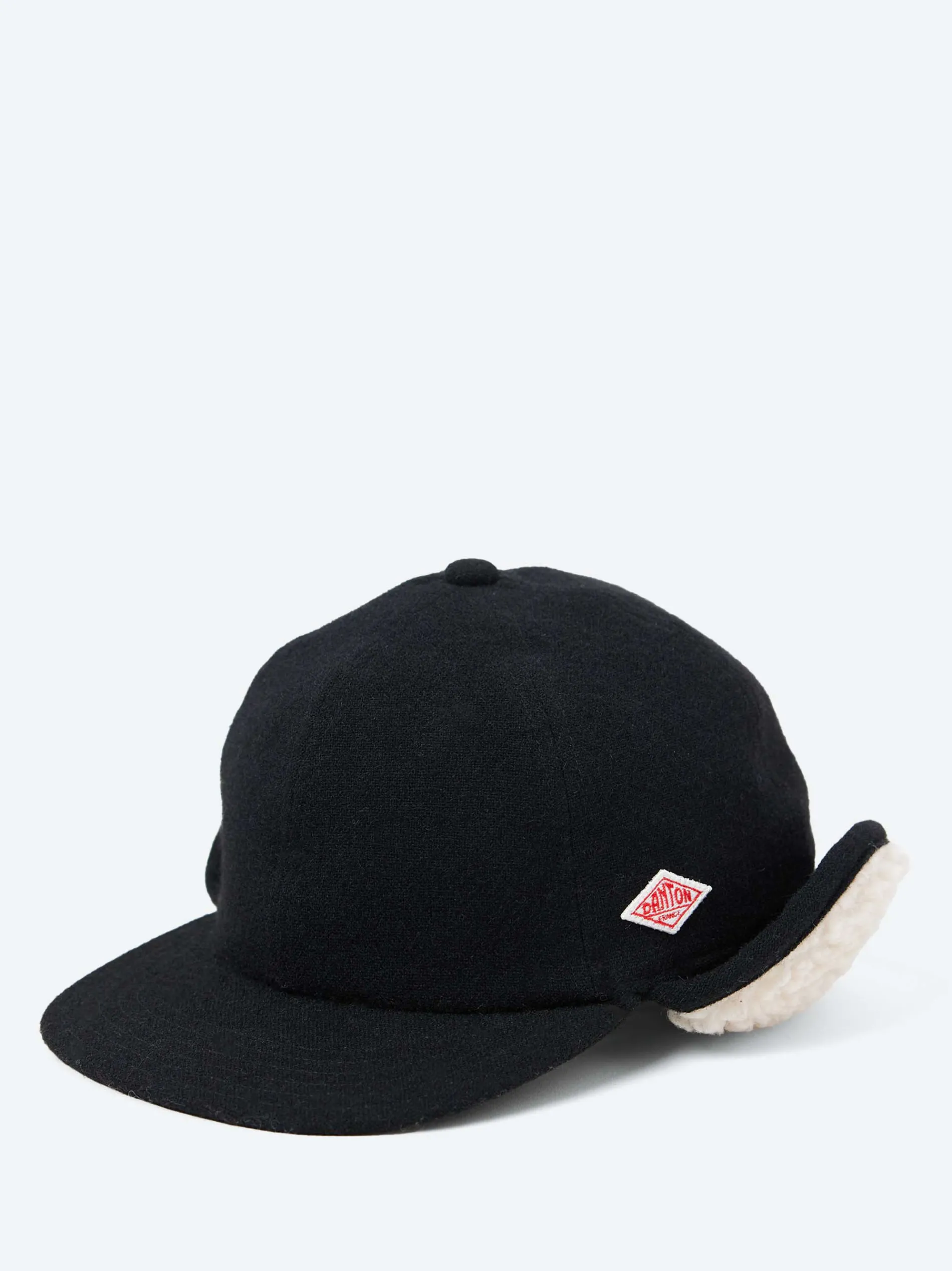 Danton - Wool Boa 6 Panel Hat in Black