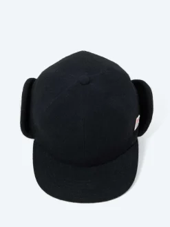 Danton - Wool Boa 6 Panel Hat in Black