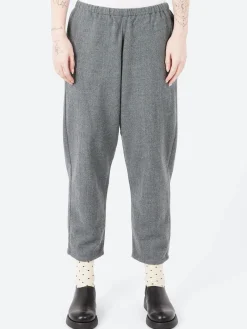 Danton - Wool Easy Pants in Grey