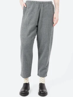Danton - Wool Easy Pants in Grey