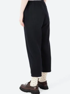 Danton - Wool Easy Pants in Navy