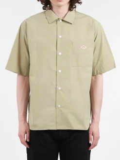 Danton - Work Shirt in Leaf Green
