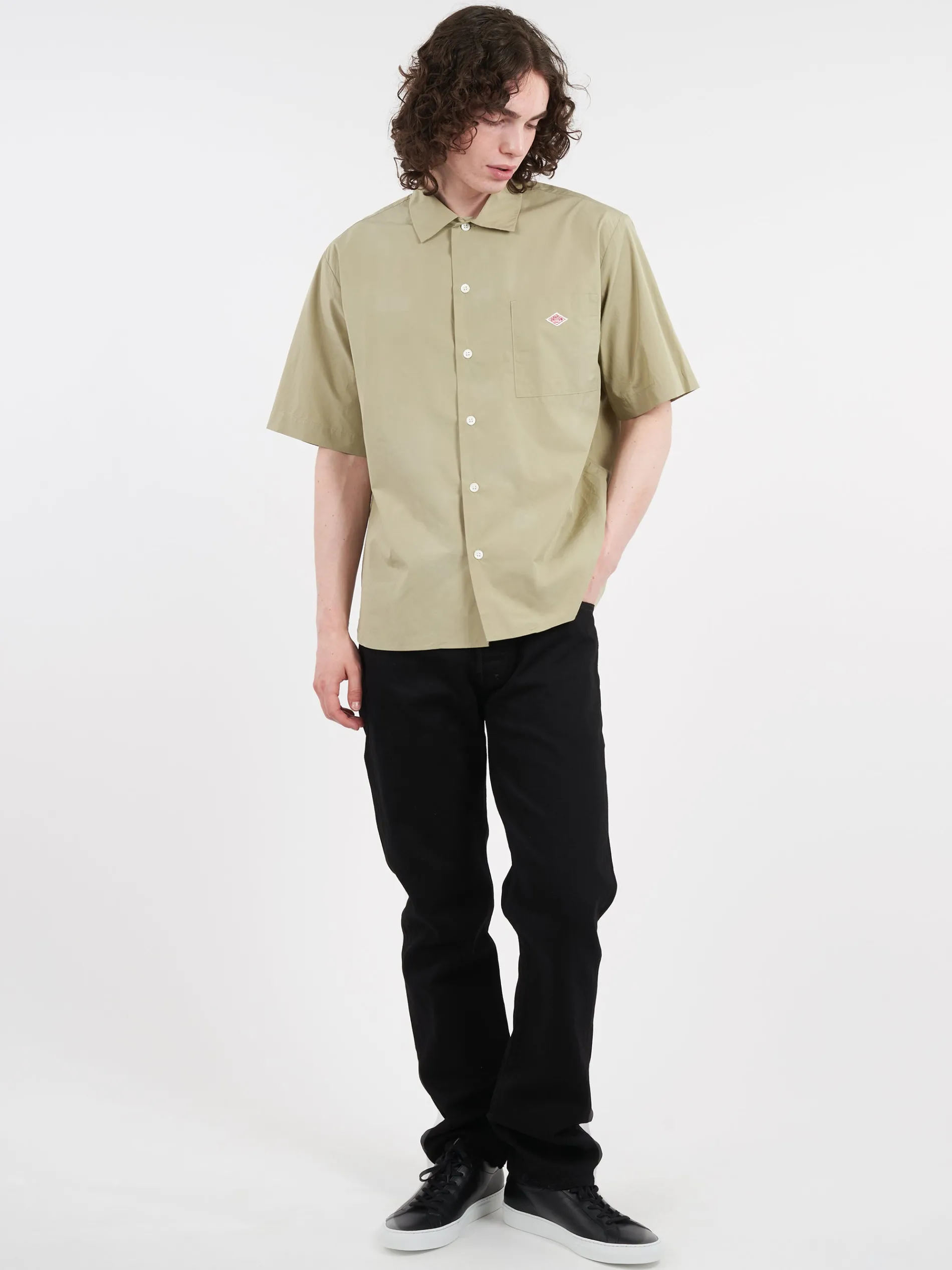 Danton - Work Shirt in Leaf Green