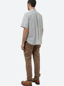 Danton - Work Shirt in Sax Blue