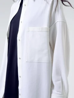 Destin - Gio Shirt in Off White