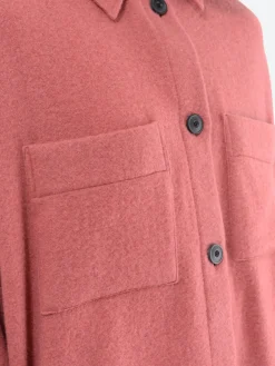 Destin - Lema Shirt Jacket in Blush Pink