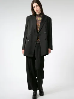 Double-Breasted Suit Jacket