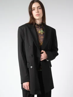 Double-Breasted Suit Jacket