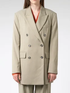 Double-Breasted Suit Jacket