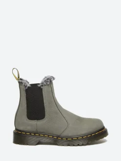 Dr. Martens - 2976 Leonore Faux Fur Lined Chelsea Boots in Grey