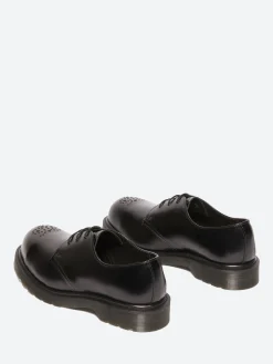 Dr. Martens - 1461 Steel Toe Shoes in Black Analine