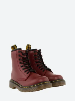 Dr. Martens - Delaney Kids in Cherry Red