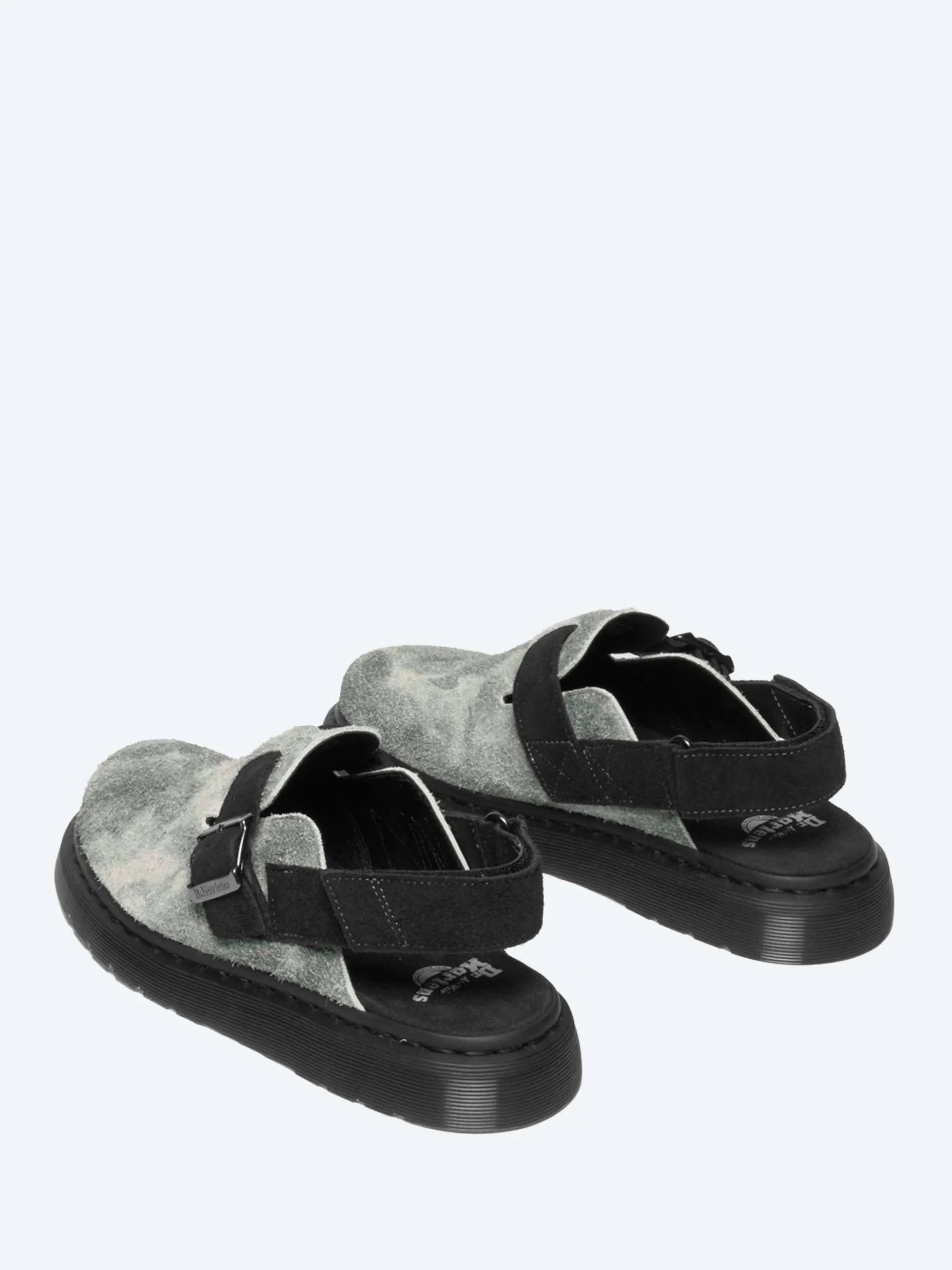 Dr. Martens - Jorge II Hairy Suede Slingback Mule in Warmed Stone