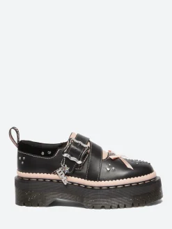 Dr. Martens - Kemsley in Black and Powder Pink