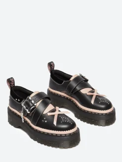 Dr. Martens - Kemsley in Black and Powder Pink