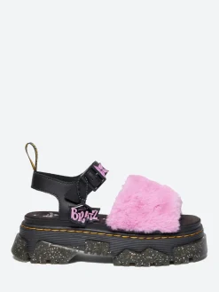 Dr. Martens - Mattison Bratz Strap Sandals in Black/Pink
