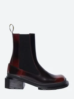 Dr. Martens - Maybole in Black and Cherry Brush