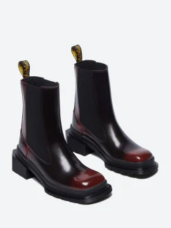 Dr. Martens - Maybole in Black and Cherry Brush