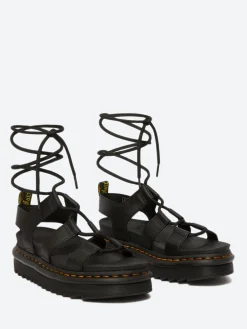 Dr. Martens - Nartilla Gladiator Sandals in Black Hydro
