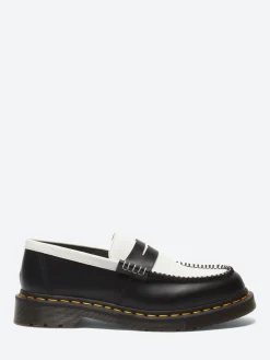 Dr. Martens - Penton Two-Tone Loafers in Black and White