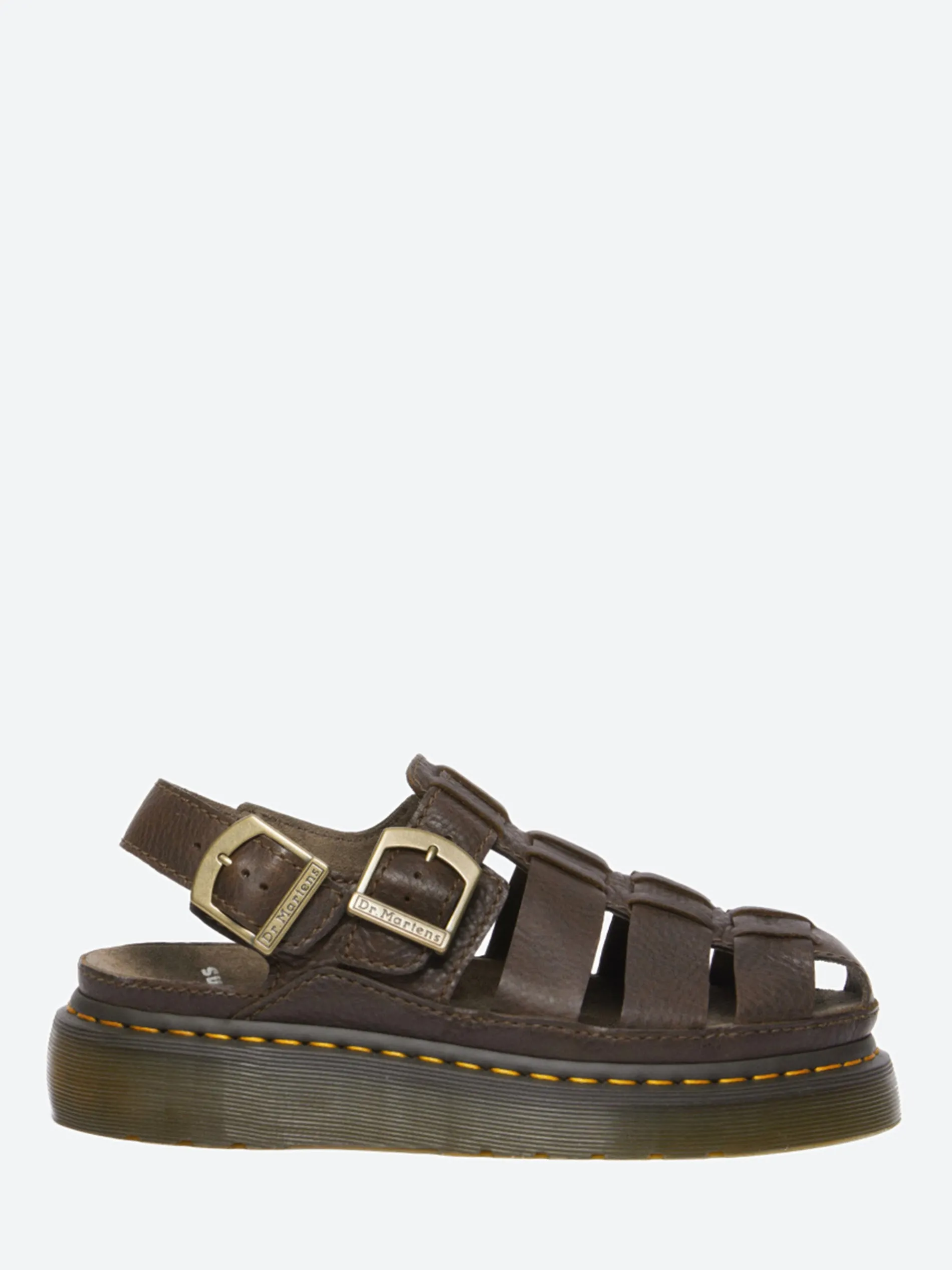 Dr. Martens - Wrenlie Fisherman in Dark Brown
