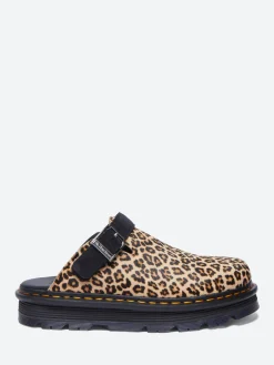 Dr. Martens - Zebzag Mule in Mini Leopard Hair On