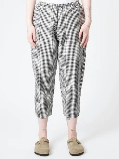 Easy Pants in Black/White Gingham
