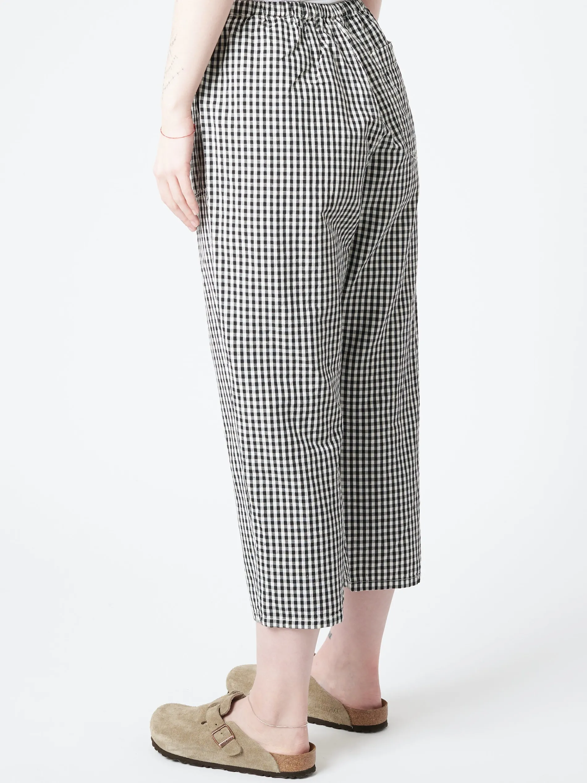 Easy Pants in Black/White Gingham