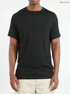 Ecologyst - 195 Merino Base Tee in Black