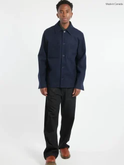 Ecologyst - Harbour Coat in Navy