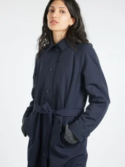 Ecologyst - Marzotto Trench in Navy
