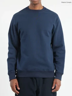 Ecologyst - Organic Crewneck Sweatshirt in Navy