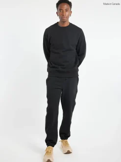 Ecologyst - Organic Crewneck Sweatshirt in Black