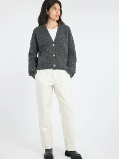 Ecologyst - Port Cardigan in Charcoal