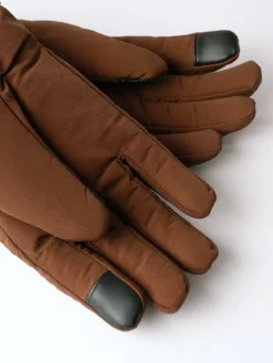 Elmer - Knit Cuff Glove in Brown