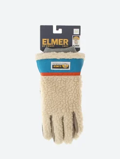 Elmer - Teddy Glove in Beige/Blue