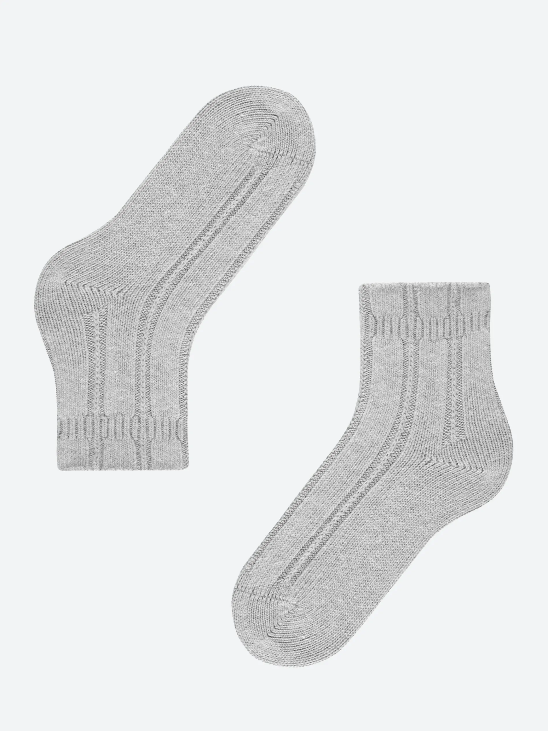FALKE - Bed Sock in Silver