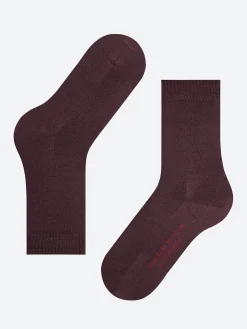 Falke - Soft Merino Sock in Barolo (Brown)