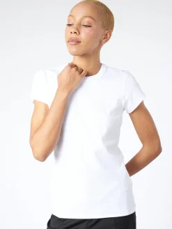 Filippa K - Fine Rib Tee in White