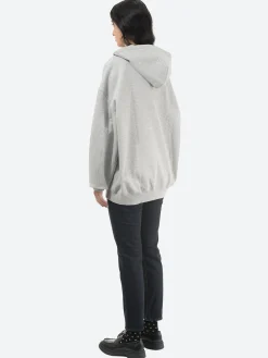 Filippa K - Hoodie in Light Grey Melange