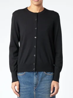 Filippa K - Merino Short Cardigan in Black