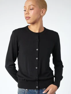 Filippa K - Merino Short Cardigan in Black
