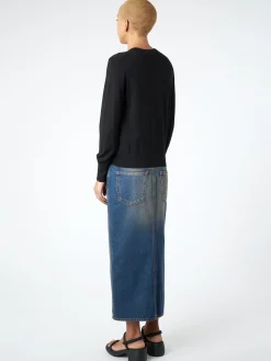 Filippa K - Merino Short Cardigan in Black